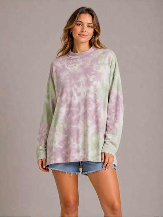 Free People Tops - Free People Tie-Dye Long Sleeve Pullover Top 🌼 ☀️